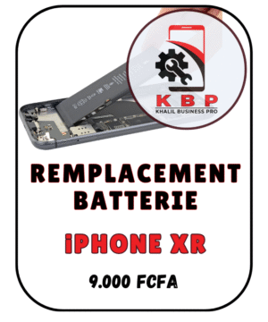 Remplacement batterie iPhone XR