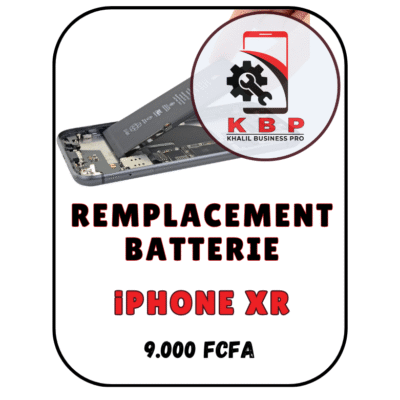 Remplacement batterie iPhone XR