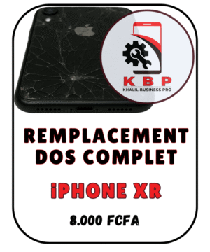 Remplacement du dos complet iPhone XR