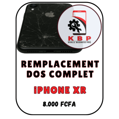 Remplacement du dos complet iPhone XR