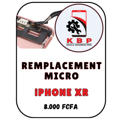 Remplacement micro iPhone XR