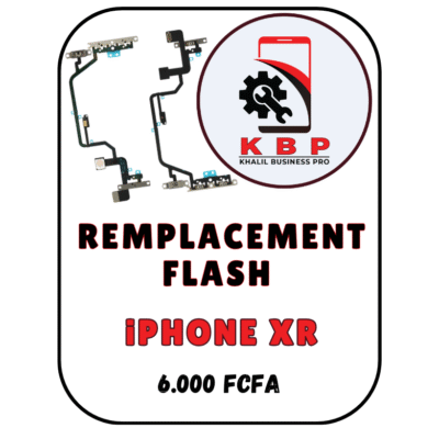REMPLACEMENT FLASH iPhone XR
