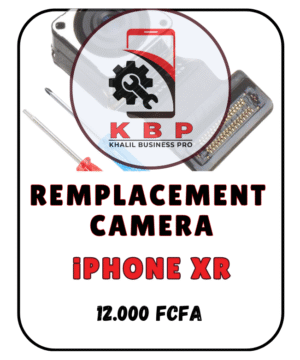 Remplacement appareil photo iphone XR