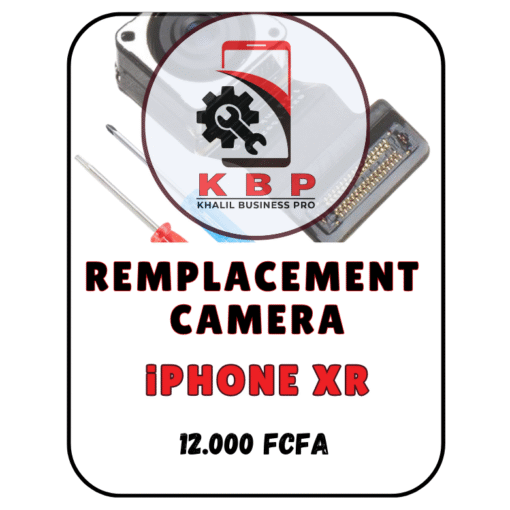 Remplacement appareil photo iphone XR